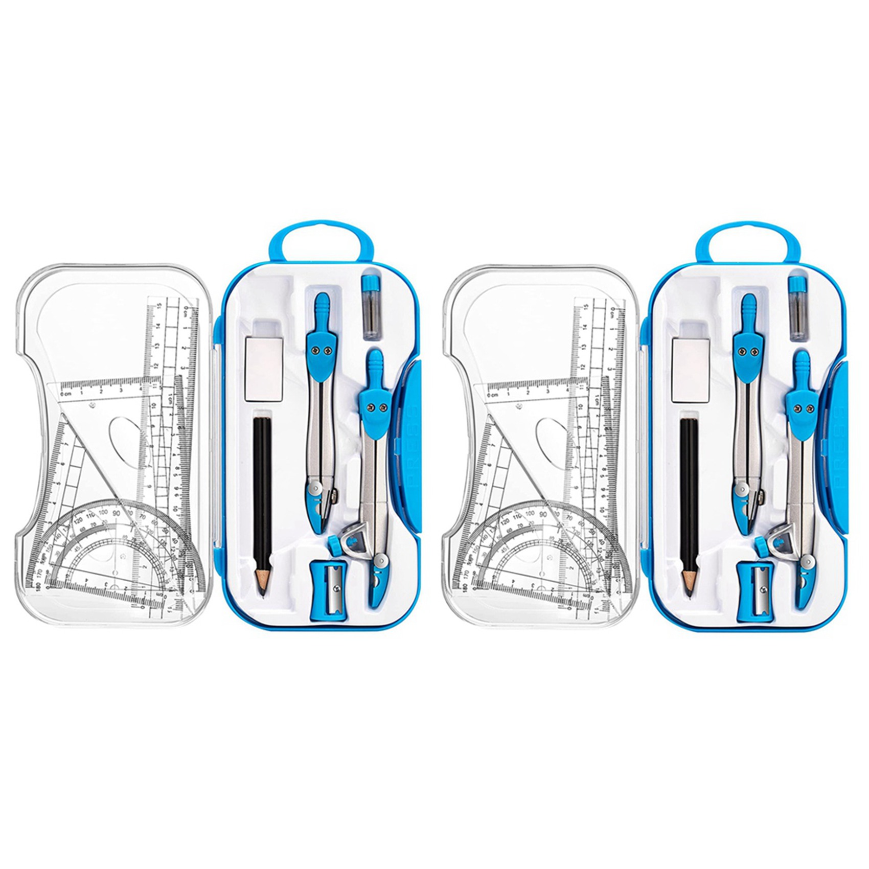 Math Geometry Set With Compass - Set di strumenti geometrici di alta