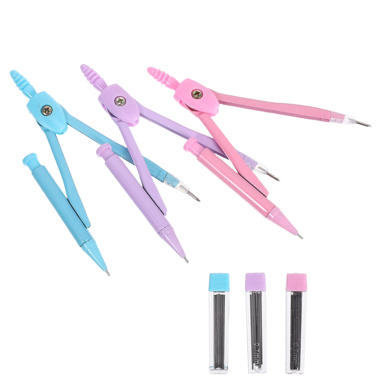 Set di compassi in acciaio ino - Math Geometry Set With Compass recensione e prezzo