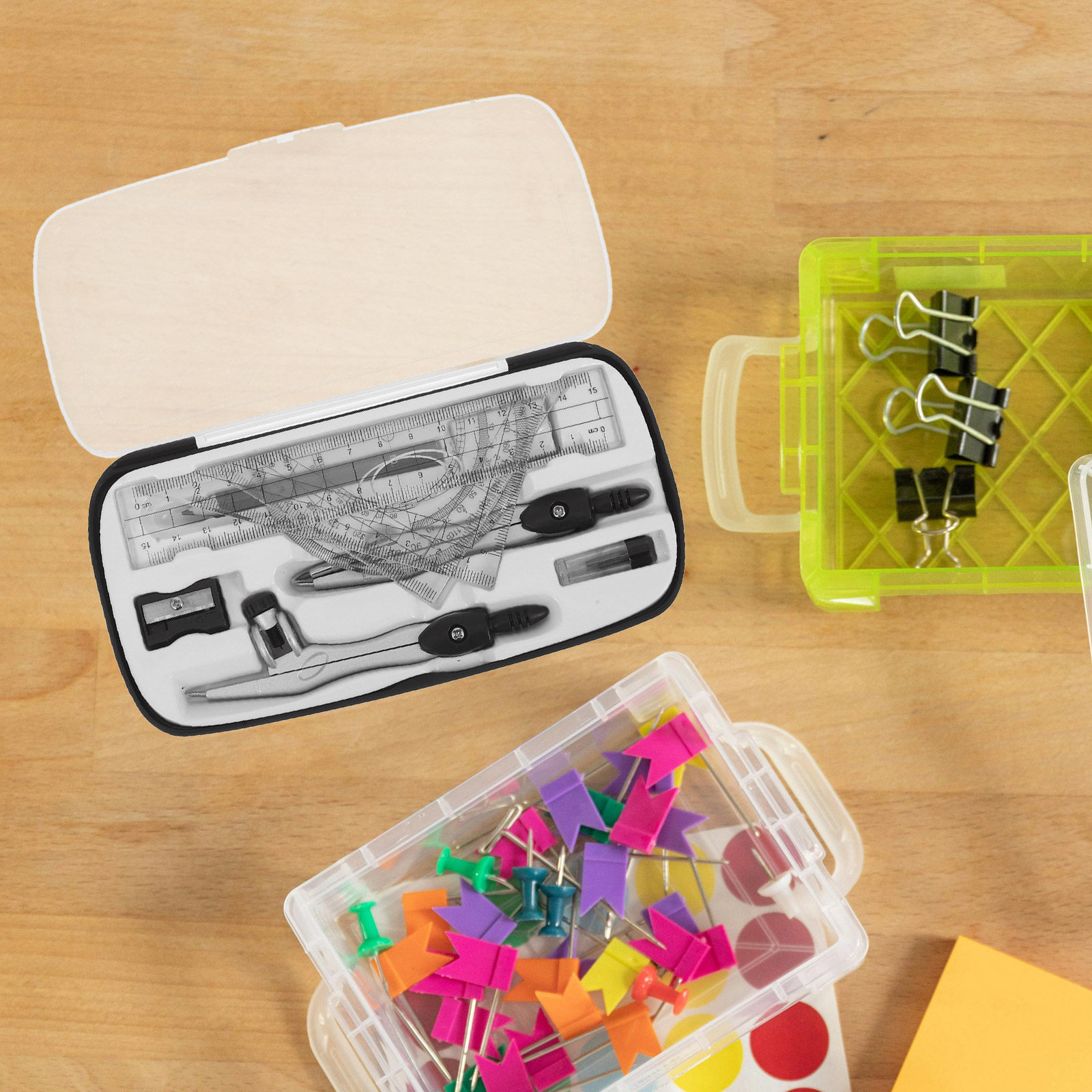 Set di strumenti per disegno g - Math Geometry Set With Compass recensione e prezzo