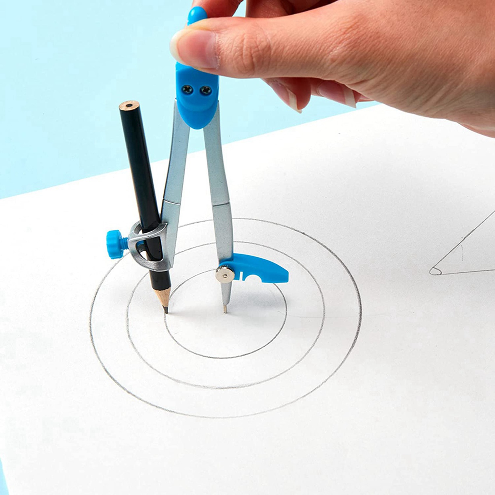 Set di strumenti geometrici di - Math Geometry Set With Compass recensione e prezzo