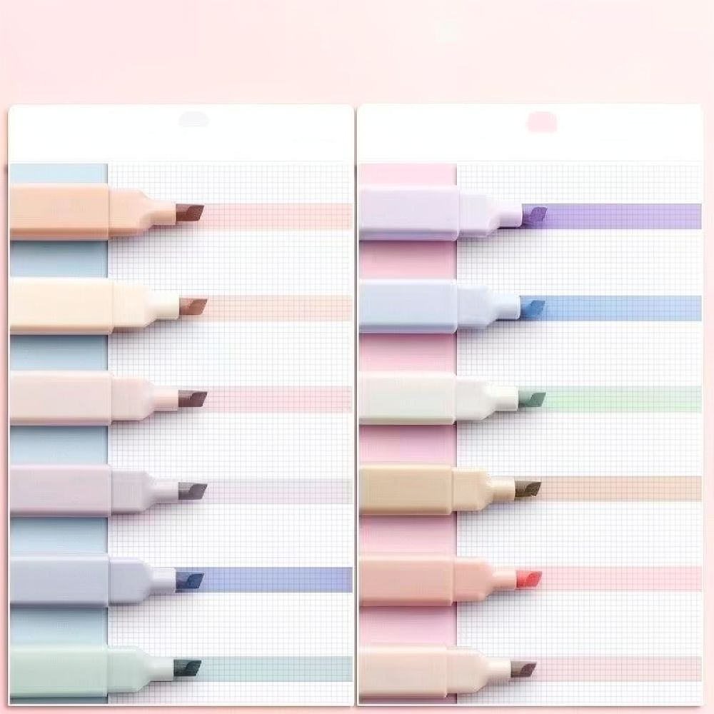 Set di evidenziatori pastello  - Pastel Highlighter Set Double Ended recensione e prezzo