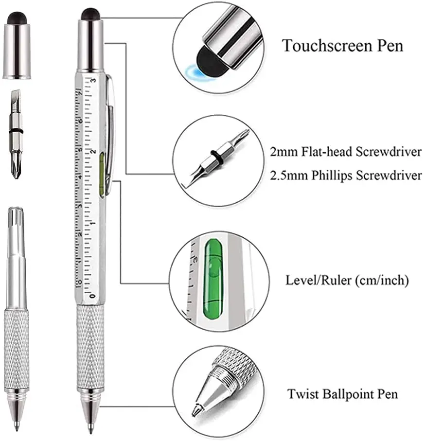 Penna multifunzione 7 in 1, st - Writing Tools recensione e prezzo